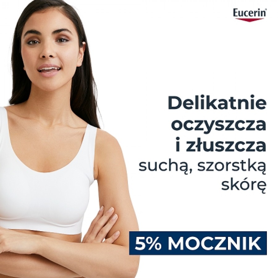 Miniaturka artykułu - #1 Eucerin UreaRepair Łagodny żel do mycia z 5% mocznika sk&oacute;ra bardzo sucha, 400 ml