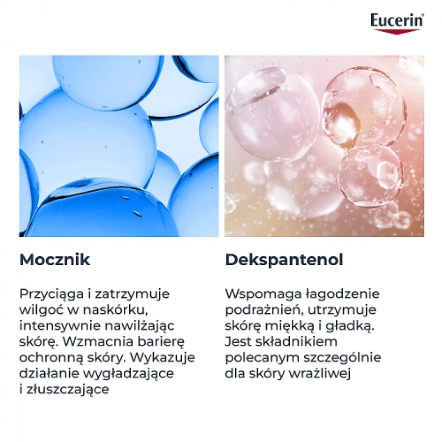 Zdjęcie produktu - 5 Eucerin UreaRepair Łagodny żel do mycia z 5% mocznika sk&oacute;ra bardzo sucha, 400 ml