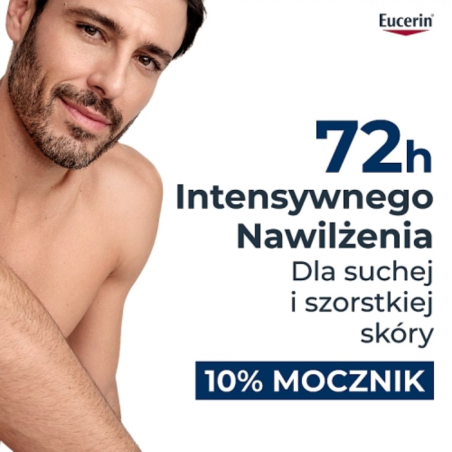 Miniaturka artykułu - #1 Eucerin UreaRepair Emulsja do ciała z 10% mocznika sk&oacute;ra bardzo sucha, 250 ml