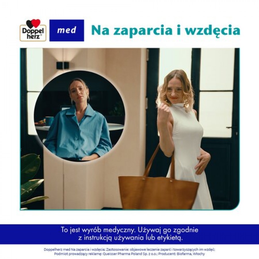 Zdjęcie produktu - 3 Doppelherz Med Na zaparcia i wzdęcia, 10 sasz.
