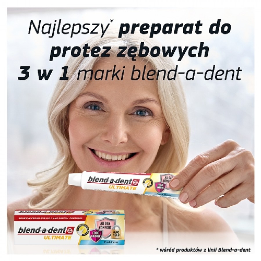 Miniaturka artykułu - #0 BLEND-A-DENT Ultimate Fresh Klej do protez, 40 ml