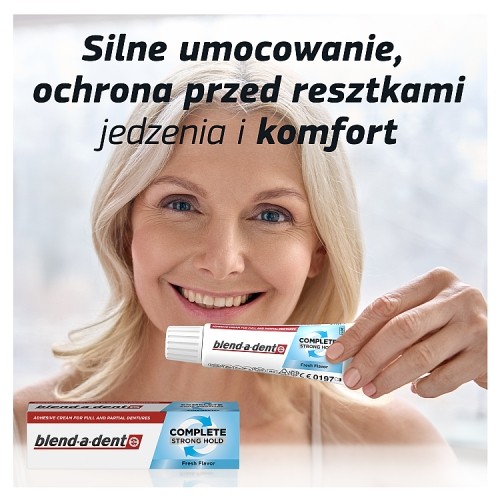 Miniaturka artykułu - #0 BLEND-A-DENT Complete Fresh Klej do protez, 70 g
