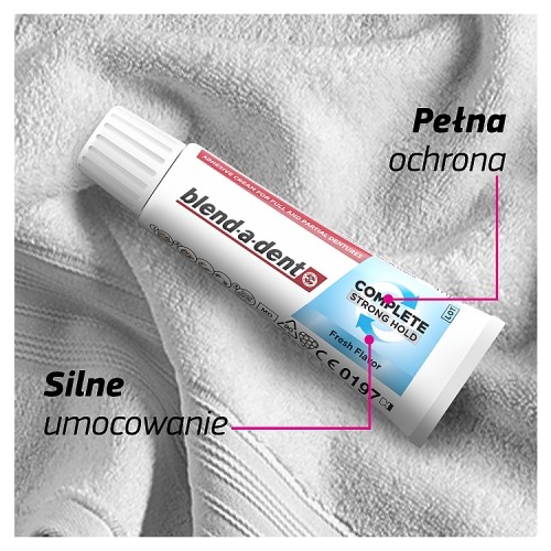 Miniaturka artykułu - #1 BLEND-A-DENT Complete Fresh Klej do protez, 70 g