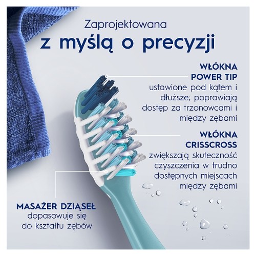 Miniaturka artykułu - #0 Oral-B Pro-Expert Clinical Szczoteczka do zęb&oacute;w średnia, 1 szt.