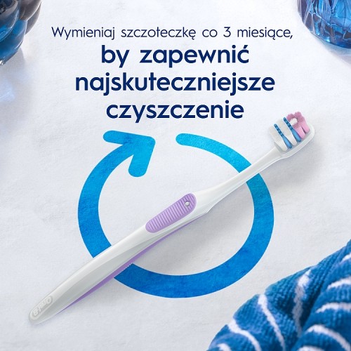 Zdjęcie produktu - 6 Oral-B Pro-Sensitive Clinical Szczoteczka do zęb&oacute;w miękka, 2 szt.