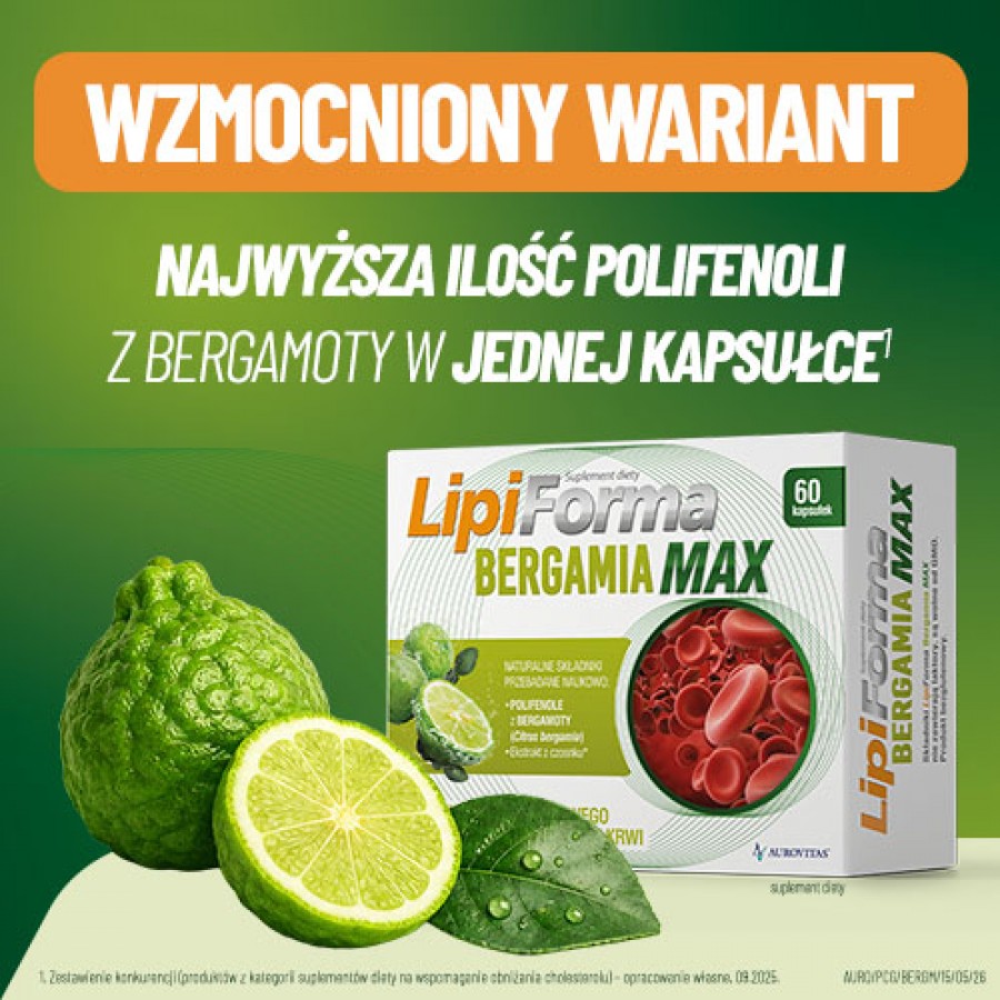 #2 – LipiForma Bergamia Max, 60 kaps.