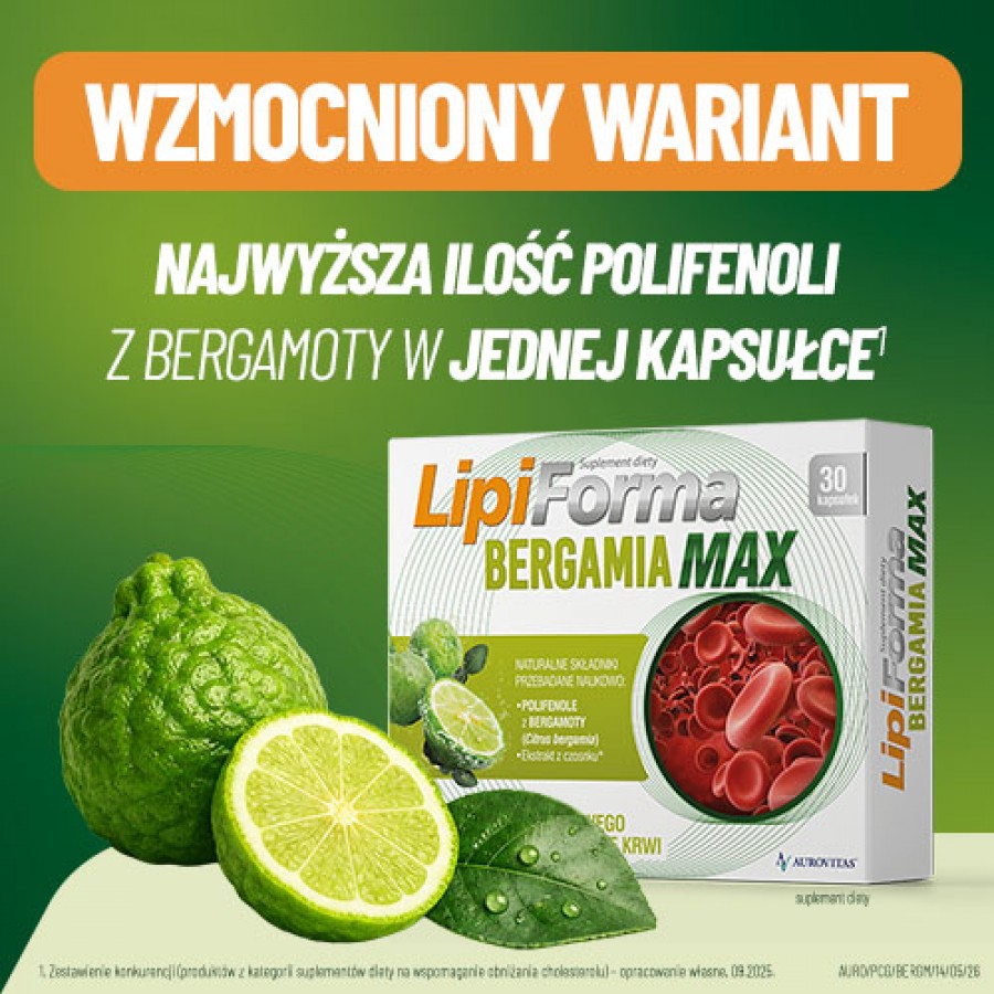 #2 – LipiForma Bergamia Max, 30 kaps.