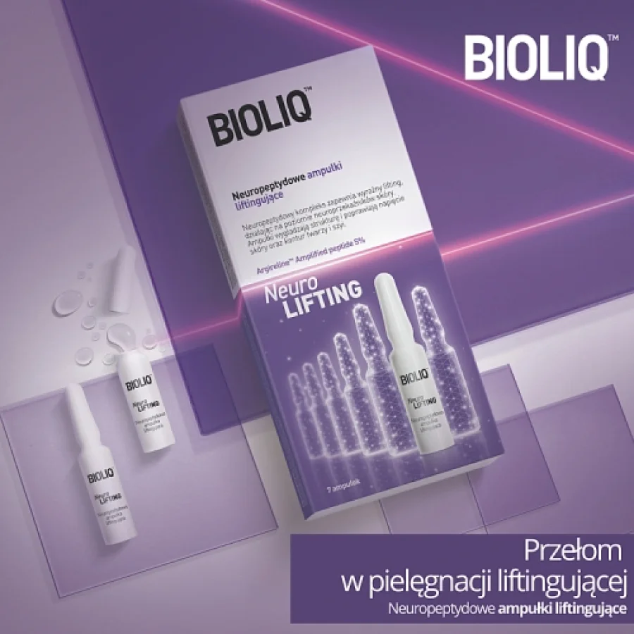 #0 – BIOLIQ Ampułki liftingujące do twarzy szyi i dekoltu, 7 x 1,5 ml
