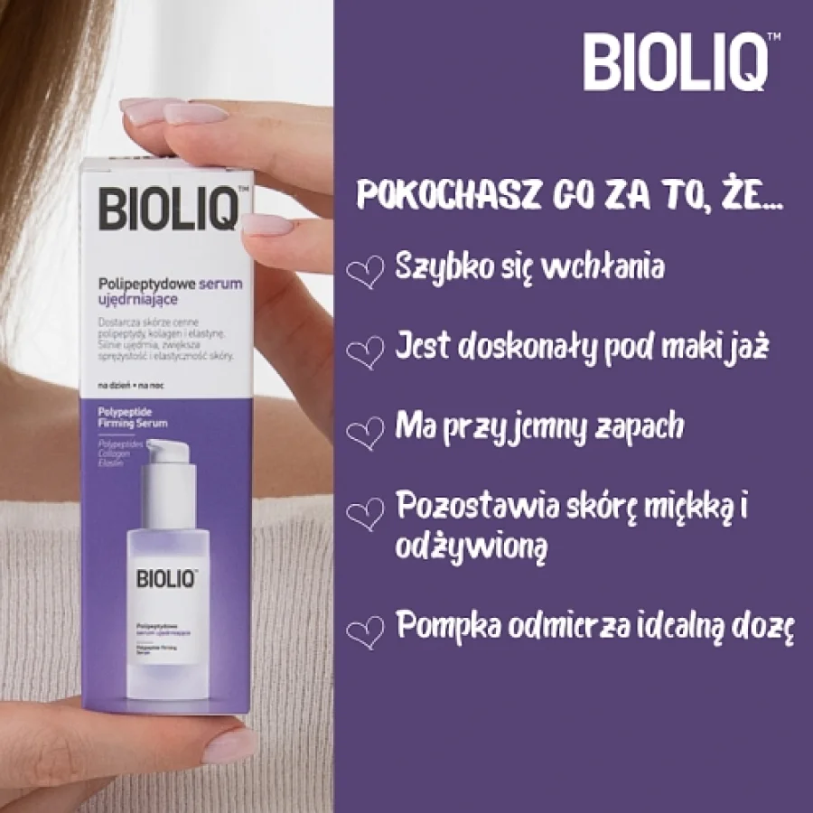 #4 – BIOLIQ Pro Polipeptydowe serum ujędrniające, 30 ml