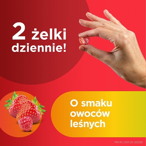 Miniaturka artykułu - #1 Centrum MultiGummies Adults Energy Release żelki dla dorosłych, 60 szt.