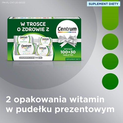 Miniaturka artykułu - #1 Centrum Silver 50+ Zestaw, 130 tabl.
