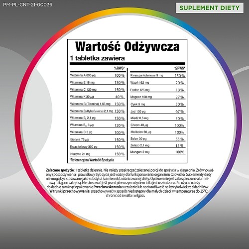Zdjęcie produktu - 5 Centrum Silver 50+ Zestaw, 130 tabl.
