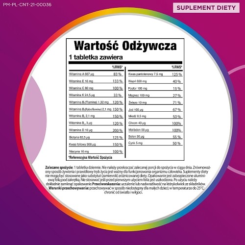 Zdjęcie produktu - 5 Centrum Woman Zestaw, 120 tabl. - witaminy dla kobiet