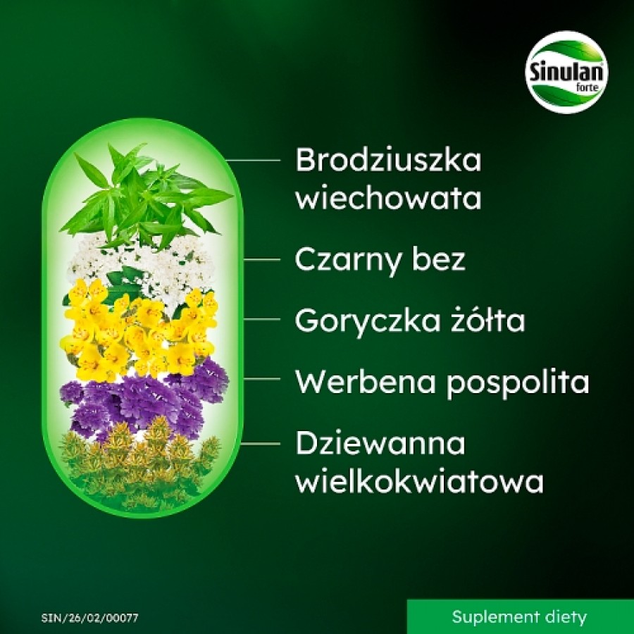 Zdjęcie produktu - 3 Sinulan Forte, 30 tabl.