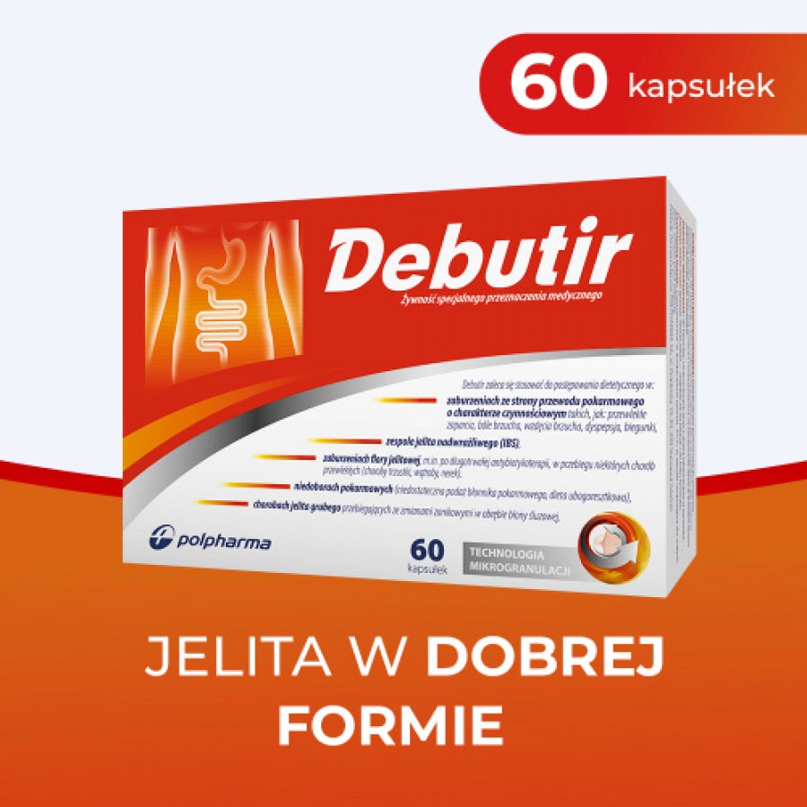 Zdjęcie produktu - 0 DEBUTIR - 60 kapsułek