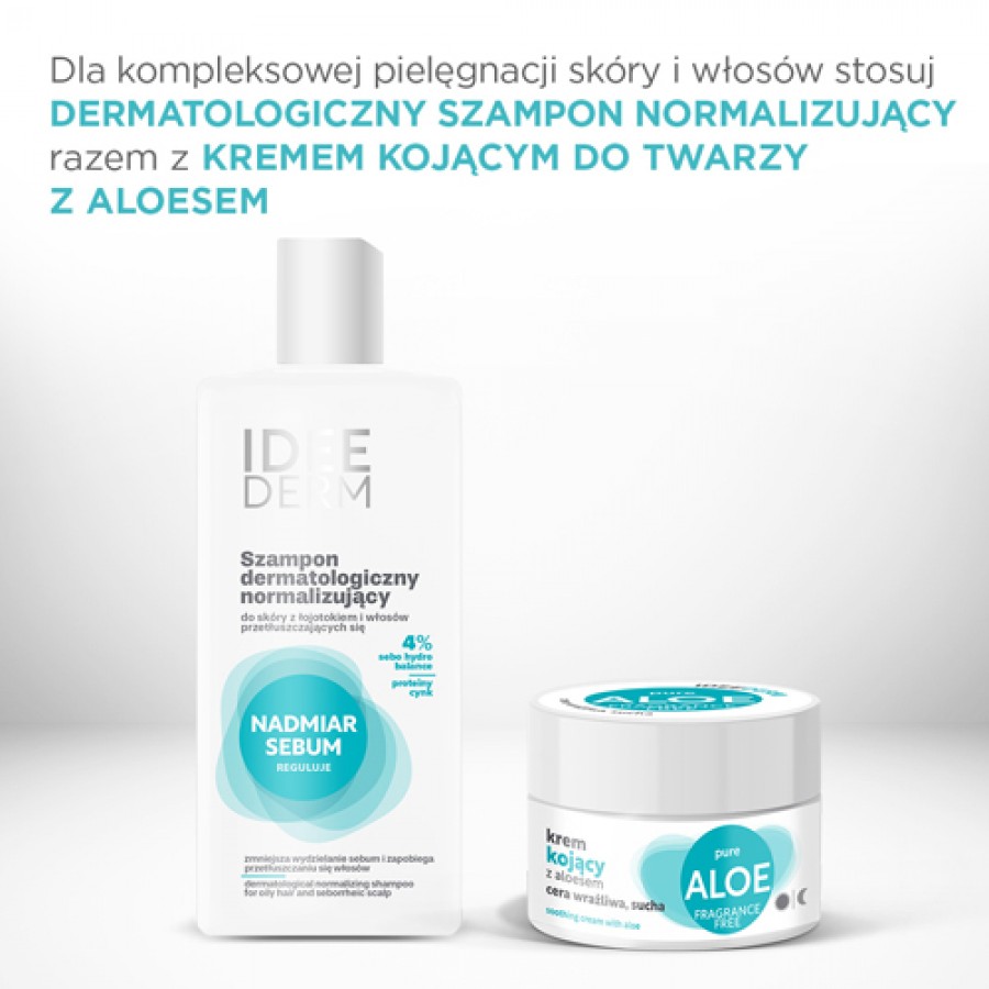 #3 – Idee Derm Szampon normalizujący do włos&oacute;w przetłuszczających się, 300 ml