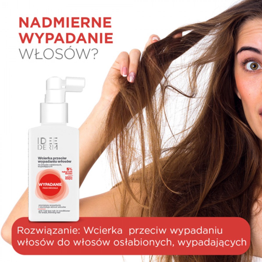 Miniaturka artykułu - #0 Idee Derm Wcierka przeciw wypadaniu włos&oacute;w, 100 ml