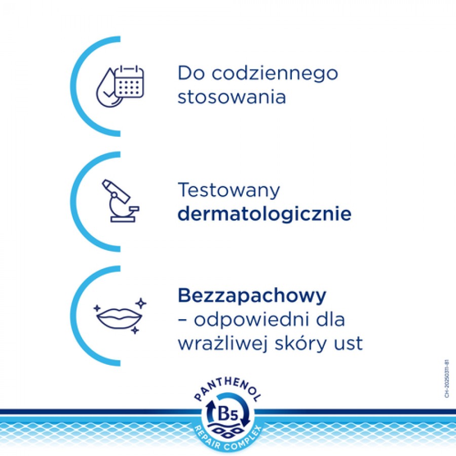 Zdjęcie produktu - 4 Bepanthen Derma Hydrating Lip Cream krem nawilżająco-ochronny do ust, 7,5 ml