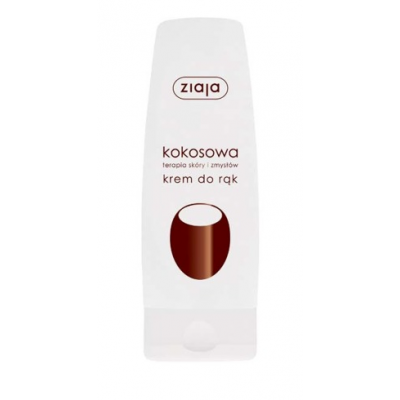 Miniaturka artykułu - #0 ZIAJA KOKOSOWA Krem do rąk, 80ml