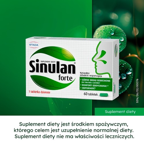Zdjęcie produktu - 5 Sinulan Forte,  60 tabl.
