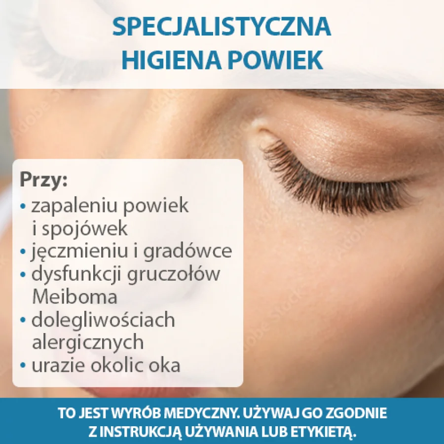 #1 – Iana Chusteczki do oczyszczania powiek, 30 szt.