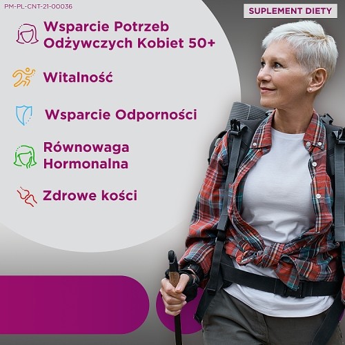 Miniaturka artykułu - #1 Centrum Woman 50+, 90 tabl. - suplement dla kobiet po 50. roku życia