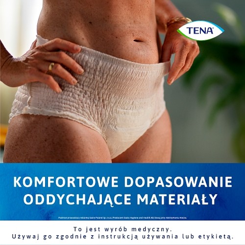 Zdjęcie produktu - 6 Tena Lady Pants Plus Creme Bielizna chłonna dla kobiet M, 9 szt.