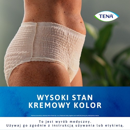 Zdjęcie produktu - 5 Tena Lady Pants Plus Creme Bielizna chłonna dla kobiet M, 9 szt.