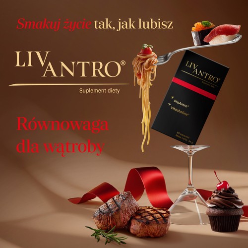 Miniaturka artykułu - #0 LivAntro, 60 kaps.