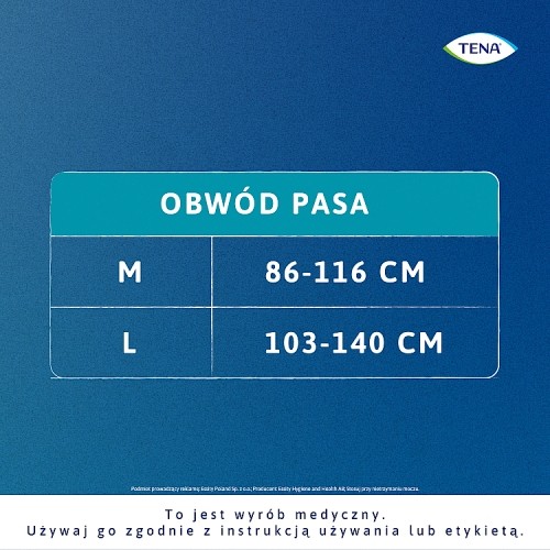 Zdjęcie produktu - 8 Tena ProSkin Stretch Night Pieluchomajtki elastyczne Super L, 30 szt.