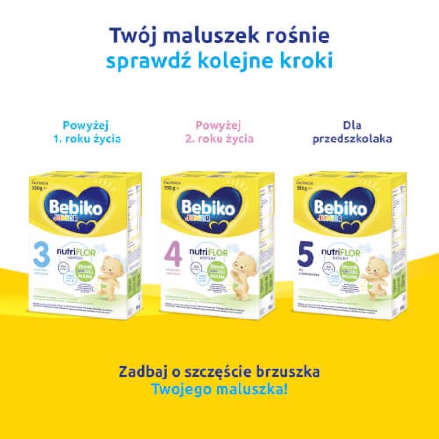 Zdjęcie produktu - 3 Bebiko 2 NutriFlor Expert Mleko następne dla niemowląt powyżej 6. miesiąca życia, 550 g