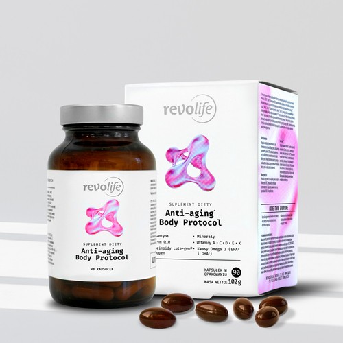 Miniaturka artykułu - #0 Revolife Anti-aging Body Protocol, 90 kapsułek