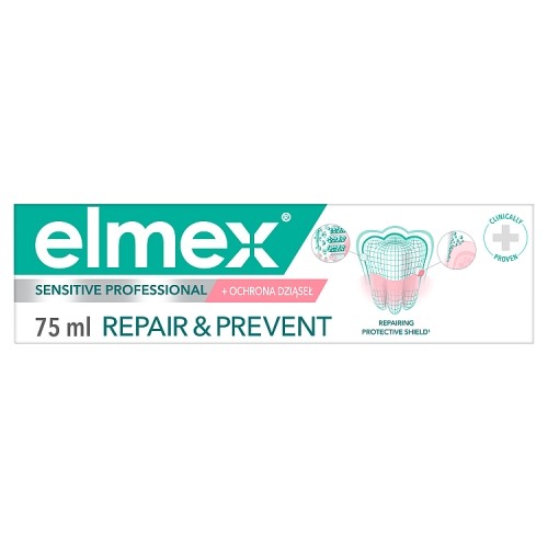Zdjęcie produktu - 1 Elmex Sensitive Professional Repair & Prevent Pasta do zęb&oacute;w, 75 ml