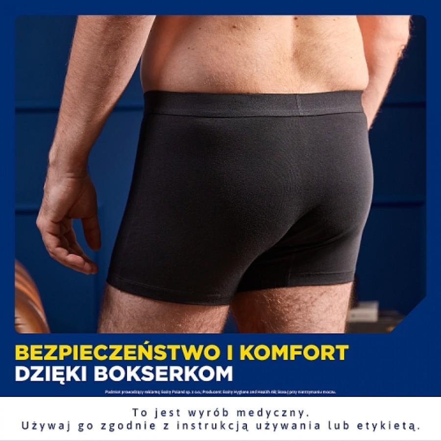 Miniaturka artykułu - #0 Tena Men Protective Boxer XL Wielorazowe bokserki absorbujące, 1 szt.