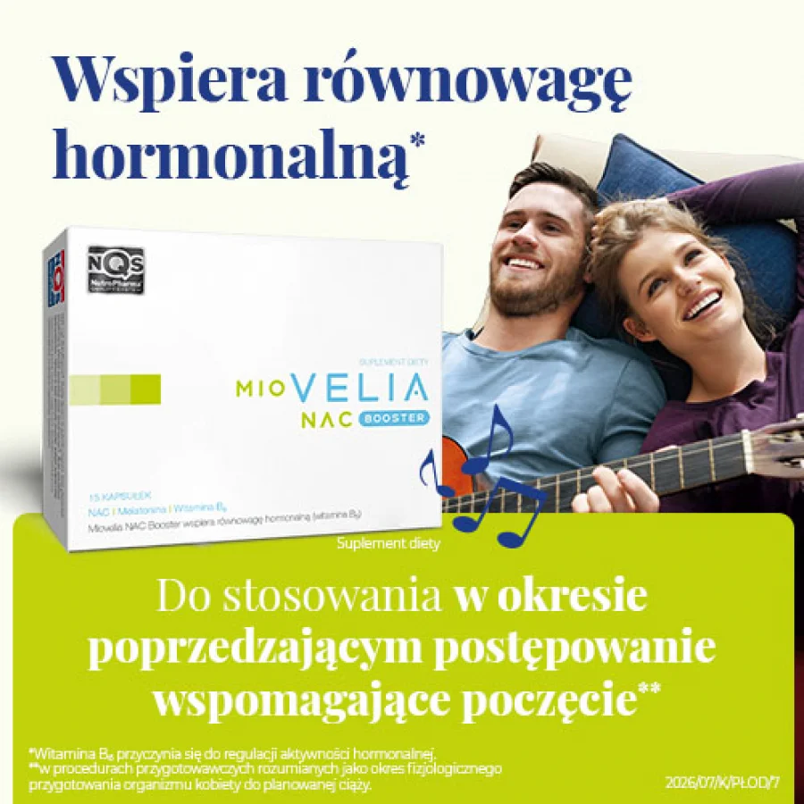 #1 – Miovelia NAC Booster, 15 kaps.