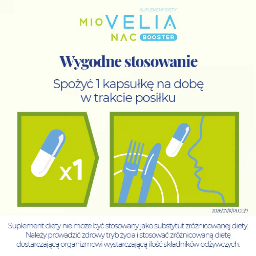 #4 – Miovelia NAC Booster, 15 kaps.