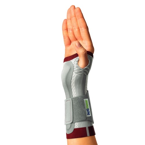Miniaturka artykułu - #0 Actimove Professional Line ManuMotion Orteza stabilizująca nadgarstek biała prawa XS
