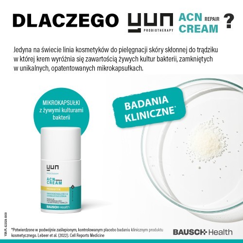 Zdjęcie produktu - 5 YUN ACN REPAIR CREAM Probiotyczny krem do twarzy, 50 ml