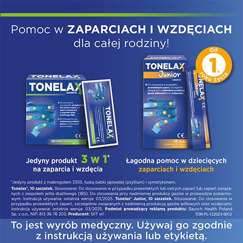 Zdjęcie produktu - 6 Tonelax, 10 sasz.