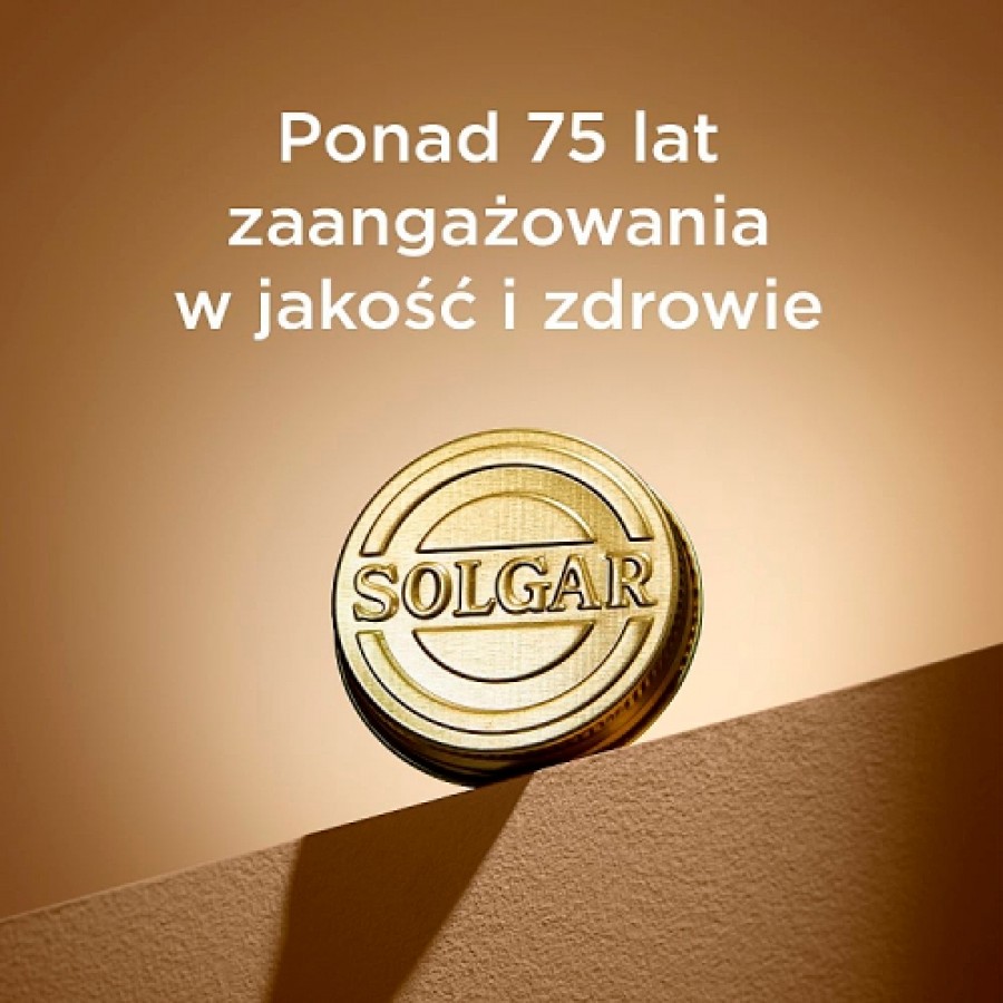 #4 – Solgar Glicynian magnezu, 60 kaps.