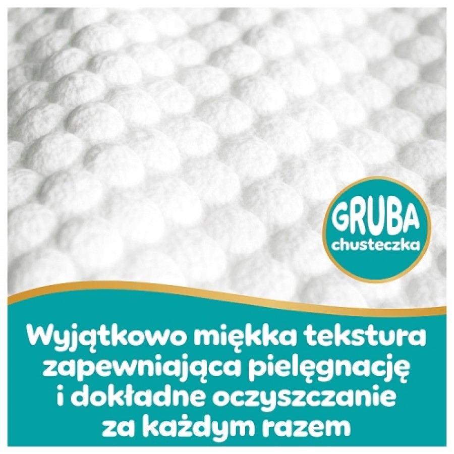 Zdjęcie produktu - 3 Pampers Aqua Soft Touch Chusteczki nawilżane, 15 x 60 szt.