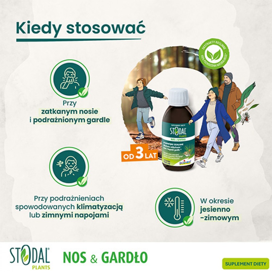 Zdjęcie produktu - 2 Stodal Plants Nos & Gardło, 150 ml