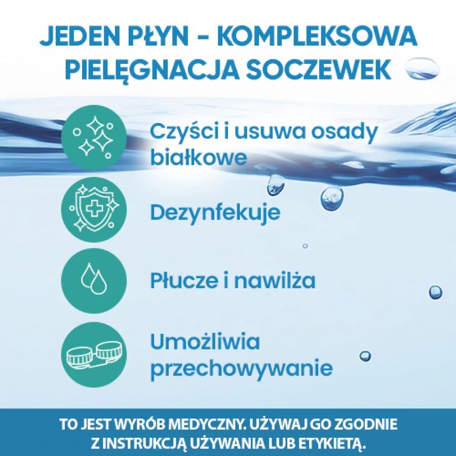 #0 – Iana All In One Płyn pielęgnacyjny do wszystkich rodzaj&oacute;w soczewek kontaktowych, 100 ml