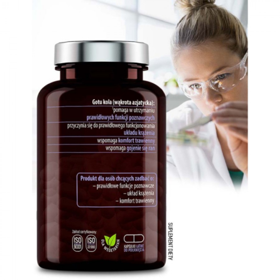 Zdjęcie produktu - 3 Essensey Gotu Kola, 90 kaps.