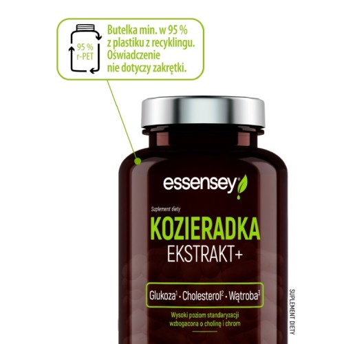 Zdjęcie produktu - 2 Essensey Kozieradka Ekstrakt+ 90 kaps.