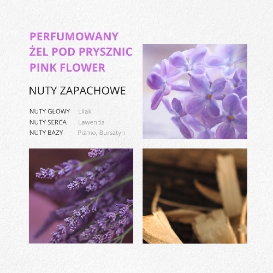 #2 – Aekyung Showermate Purple Flower Perfumowany żel pod prysznic, 1,2 l
