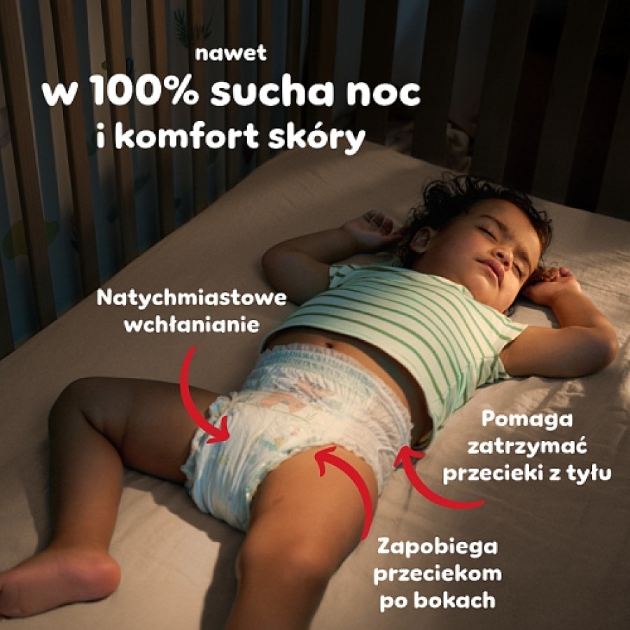 Zdjęcie produktu - 7 Zestaw Pampers Active Baby Pants 5 Pieluchomajtki dla dzieci, 2 x 136 szt.