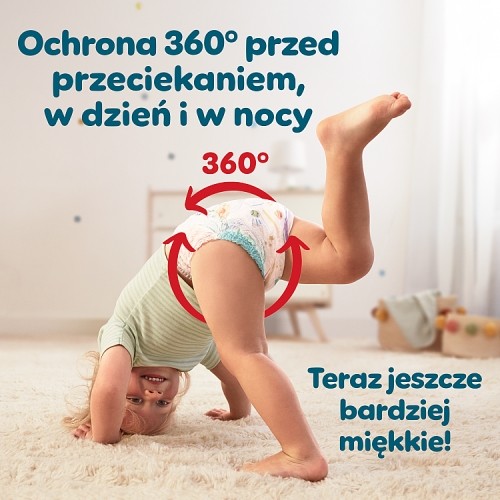 Miniaturka artykułu - #0 Zestaw Pampers Active Baby Pants 7 Pieluchomajtki dla dzieci, 2 x 108 szt.