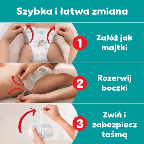 #3 – Zestaw Pampers Active Baby Pants 8 Pieluchomajtki dla dzieci, 2 x 92 szt.