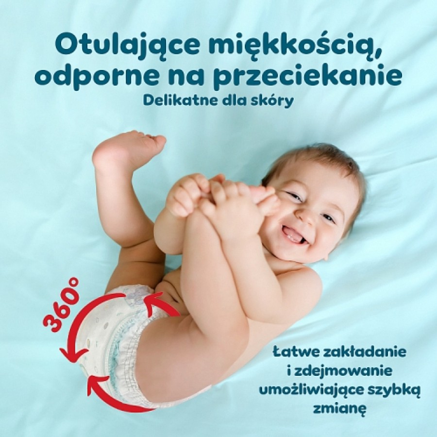 Miniaturka artykułu - #0 Zestaw Pampers Premium Care Pants 4 Pieluchomajtki dla dzieci, 2 x 94 szt.
